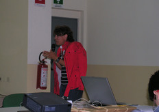 La Dott.ssa Gabriella Vitelli, imprenditrice agricola di Metaponto.