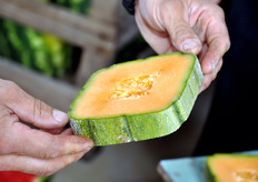 Una fetta di melone quadrato: che fonte di ispirazione inesauribile per qualsiasi chef!