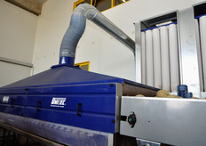 La spazzolatura viene effettuata mediante apposito macchinario Unitec.