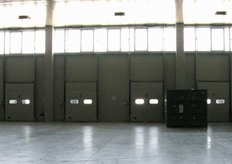 Rampe di carico per la spedizione del prodotto finito.