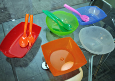 Colorati e utili gadget realizzati da La Linea Verde.