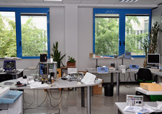 Ufficio per la gestione software delle macchine automatiche di peso-prezzatura.