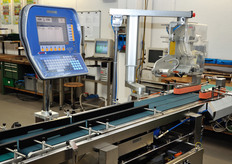 Un modello di peso-prezzatrice.