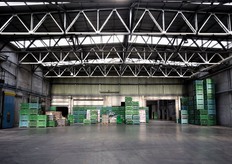 Piazzale di arrivo della merce.