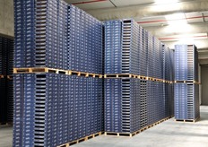 Deposito del materiale da imballaggio.