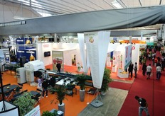 Una vista dall'alto del Padiglione B.