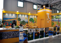 Lo stand della Regione Basilicata.