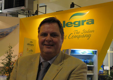 Ulrich Spieckermann di Edeka, in visita alla fiera.
