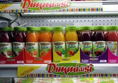 I frullati di frutta fresca sono una delle ultime proposte a marchio Dimmidisi'.