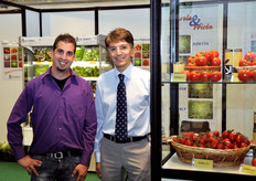 Marco Bastoni e Paolo Boni, in rappresentanza di ISI Sementi.