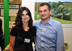 Lisa Benotti e Vanes Montanari, in rappresentanza dello stand Seminis.