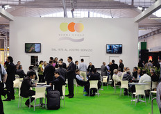 Stand Sorma in piena attivita'.