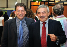 Stefano Franzero (Unaproa), insieme ad Ambrogio De Ponti (AOP UNOLombardia).