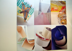 Tra i prodotti che Graziani Packaging commercializza e produce vi sono materiali per la palletizzazione, carte e cartoncini speciali, sacchi per conservazione, reti per confezioni, reggette, sigilli, nastri, vassoi per frutta, film per alimenti. E soprattutto l'angolare Magic Corner, un'idea vincente che ha contribuito al successo dell'azienda.