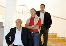 I tre fratelli Graziani: Roberto, Maurizio e Stefano.