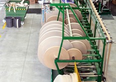 Le bobine sono costituite da cellulosa di legno di betulla. La materia prima proviene dalla Scandinavia.