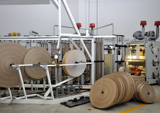 Bobine pronte per entrare in lavorazione.