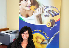 La collaboratrice Francesca.