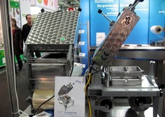 Macchinario della ALX per il confezionamento di prodotti agroalimentari.