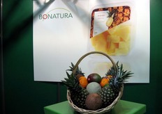 Stand Bonatura AG (Svizzera). L'azienda e' specializzata in prodotti di IV gamma e nella conservazione per surgelamento di ortofrutticoli destinati a rivenditori, grossisti e industria agroalimentare.