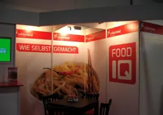 Stand Deliva NV (Belgio) nel quale ritroviamo i prodotti a marchio Food IQ.