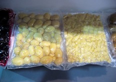 Dettaglio di prodotti esposti allo stand Jovaige Uab.