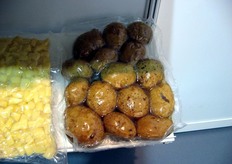 Dettaglio di prodotti esposti allo stand Jovaige Uab.