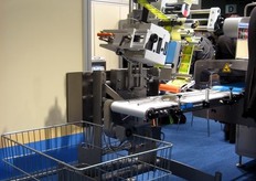 Nastro trasportatore - Etichettatrice MR313 SE della Multivac.