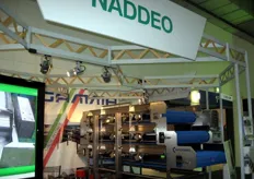 Stand F.lli Naddeo (Italia). L'azienda progetta, sviluppa e realizza impianti elettromeccanici per la lavorazione di prodotti ortofrutticoli dal ricevimento al confezionamento.