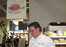 Stand Quickly Best-Sellers BV (Olanda). Quickly Best-Sellers e' specializzata in prodotti a base di patate pronti per l'uso, destinati alla distribuzione, al settore alberghiero e della ristorazione e ai grossisti.