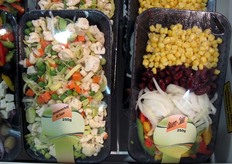 Dettaglio di prodotti esposti presso lo stand Tacken.