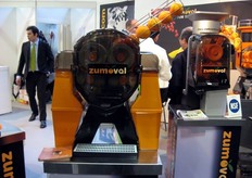 Spremitrici di agrumi dell'azienda Zumoval.