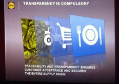 Tracciabilita' e trasparenza sono i pilastri indispensabili, sui quali si sostiene la credibilita' e l'affidabilita' dell'intera filiera.