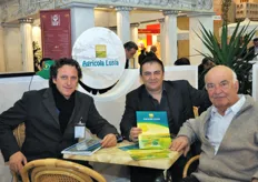 Da sinistra a destra, Gabriele Davi, Fabio Masiero e il Sig. Danilo.