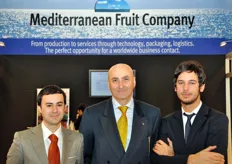 Alberto Maiorana, Roberto Graziani e Federico Milanese, in rappresentanza della Mediterranean Fruit Company.