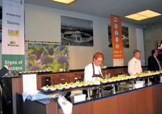 Preparativi per la serata.