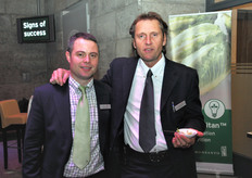 Antonio Magana con Jan Leune.