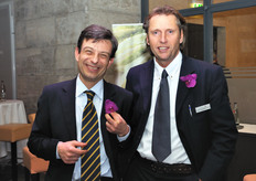 Lucio Colombo e Jan Leune in vena di allegria floreale!