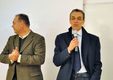 I saluti del Prof. Sevi, Preside della Facolta' di Agraria dell'Universita' di Foggia.