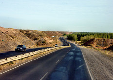 In viaggio verso la sede dell'azienda Mono Azul, di proprieta' del gruppo GF di Albenga.