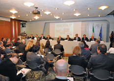 La Sala Conferenze dell'ICE.