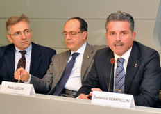 L'intervento di Paolo Lucchi (Sindaco di Cesena), il quale ha sottolineato l'importanza di Macfrut per il distretto cesenate e ha ringraziato Domenico Scarpellini (Presidente Cesena Fiera) per il lavoro svolto quotidianamente a sostegno delle imprese operanti a vario titolo nella filiera ortofrutta.