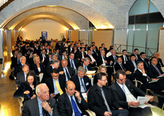 La platea degli imprenditori.