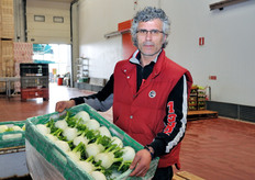 Il responsabile del magazzino, Giuseppe Pugliese.