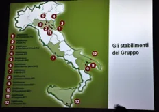 Oggi, Apofruit Italia possiede 12 stabilimenti per la lavorazione e il confezionamento dei prodotti ortofrutticoli in tutta Italia.