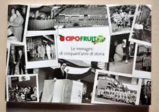 Qui e nelle foto seguenti, alcune immagini del volume sui 50 anni di storia di Apofruit Italia.
