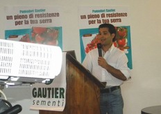 Bruno Vacirca (responsabile Gautier Sementi per la Sicilia).