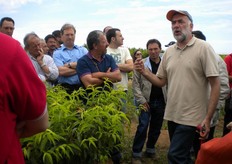 Le prove sono state condotte dal Prof. Davide Neri (in foto primo a destra) della SAPROV, Universita' Politecnica delle Marche, Ancona.