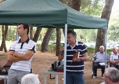 Il dott. Franco Guarino dell'ufficio tecnico della OP Sibarit – Cosenza.