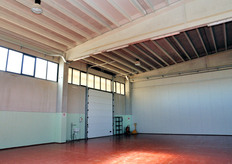 Una vista dell'interno dello stabilimento.